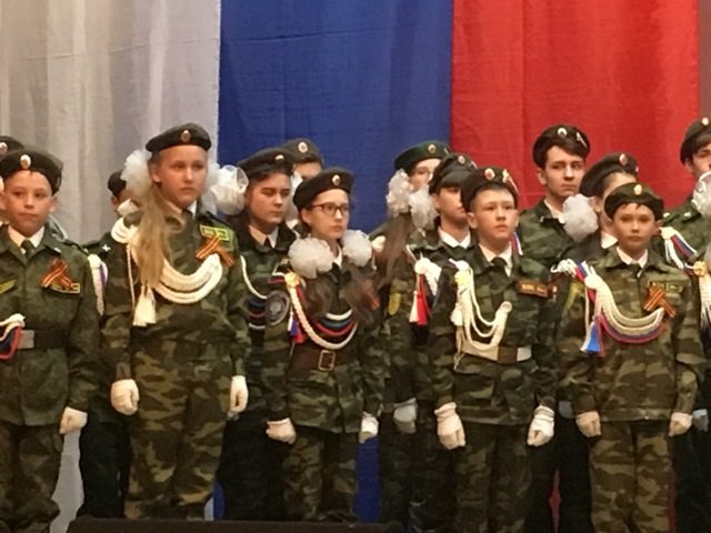 В юнармии пополнение!